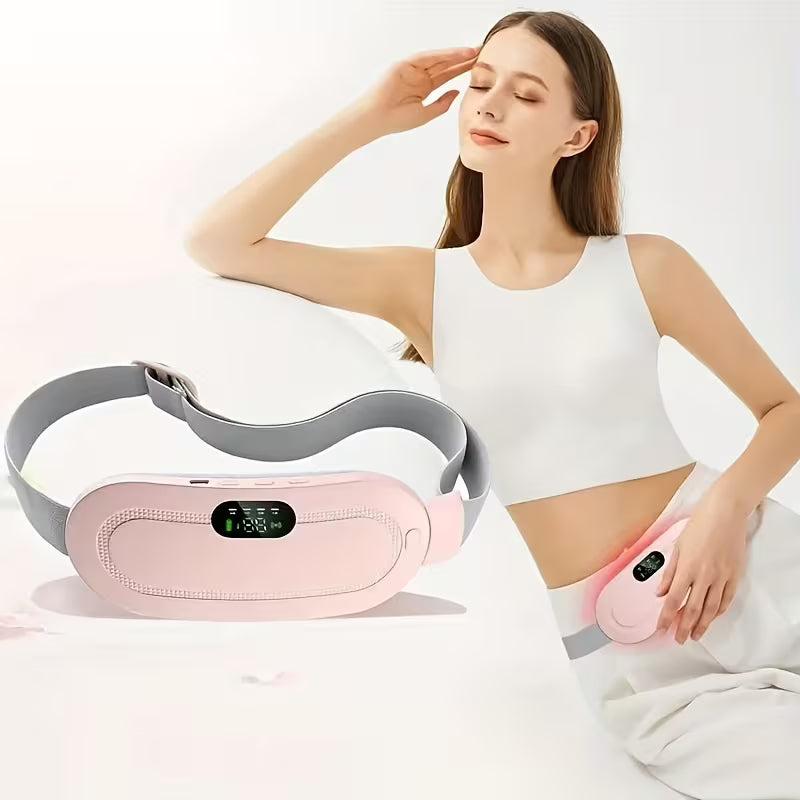 Cinturón Almohadilla De Calor Alivia Cólicos Menstruales