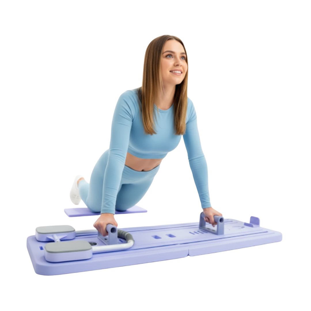 Tabla Pilates y Push up Con Elasticos
