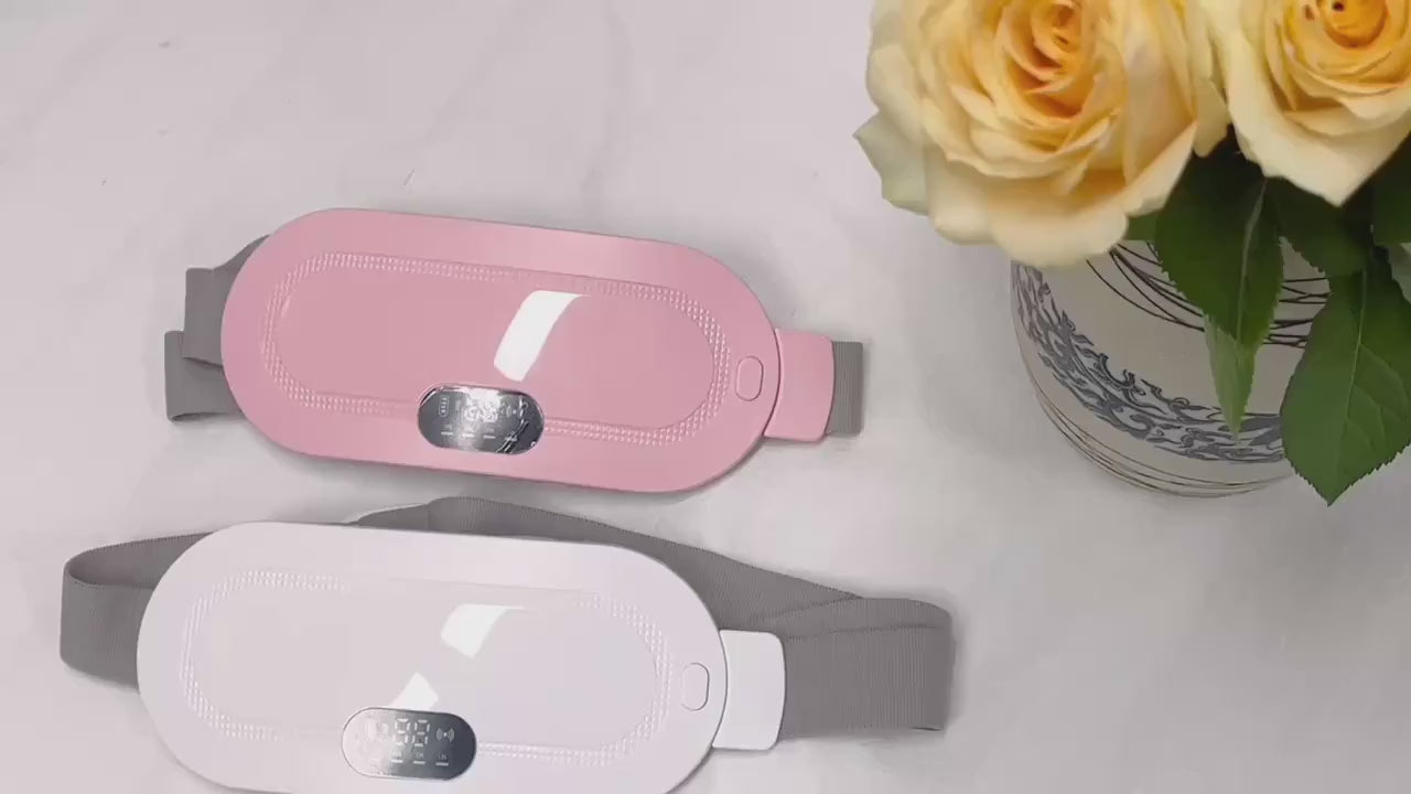 Cinturón Almohadilla De Calor Alivia Cólicos Menstruales